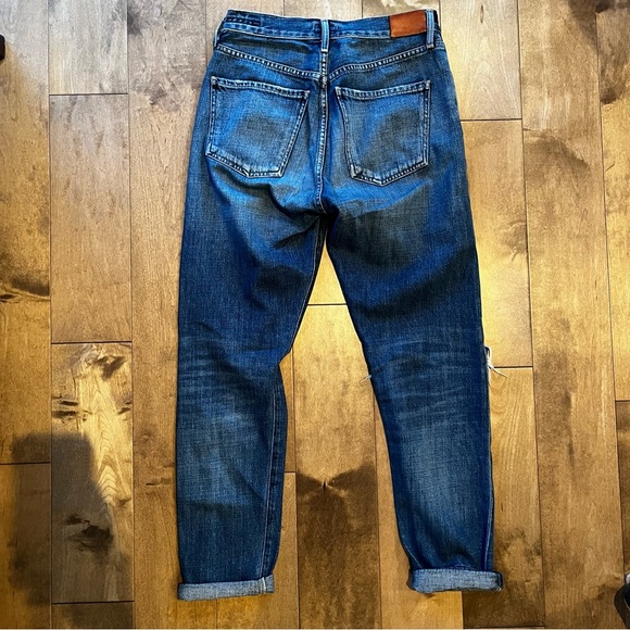 Citizens of Humanity Liya High Rise Classic Fit Crop Jeans DARK WASH - Picture 4 of 8